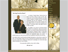 Tablet Screenshot of jacksonfuneral.net